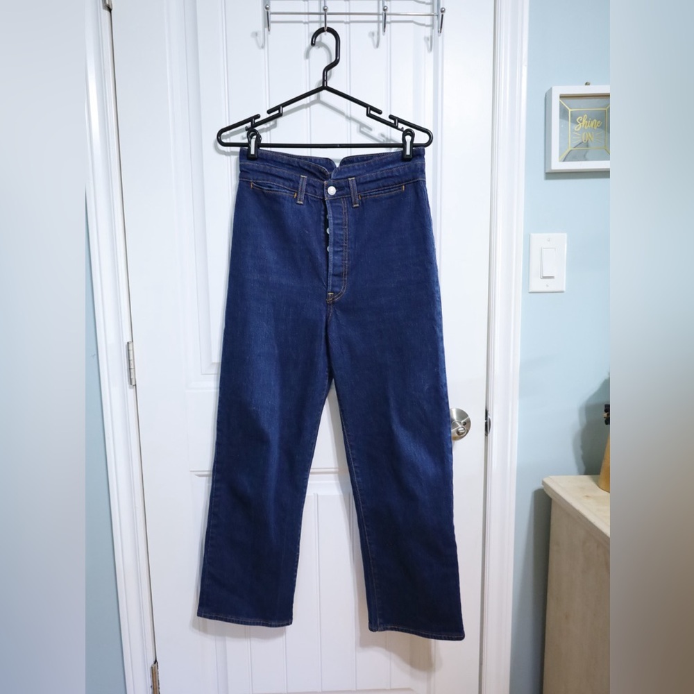 Levi's Women's Straight Leg Jeans - Dark Blue